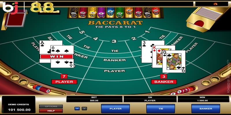 BJ 88 Tỷ lệ thắng baccarat BJ 88 cao thấp như thế nào?