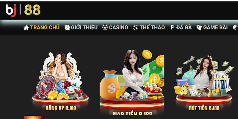 BJ 88 Những trò chơi hot nhất tại BJ 88